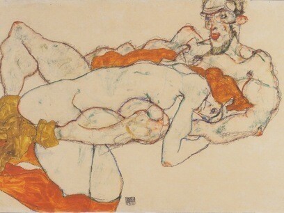Egon Schiele, Liebespaar
