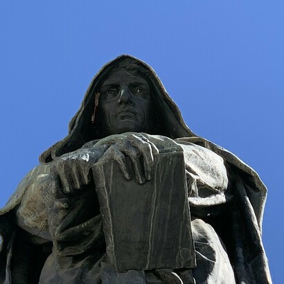 Monumento a Giordano Bruno en Campo de' Fiori, Roma, Italia, Ettore Ferrari, 1889
