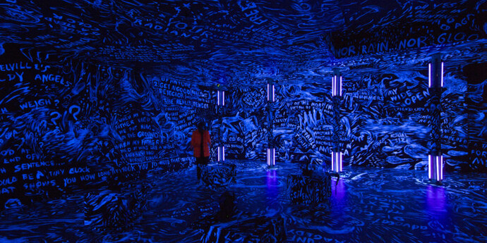 Laurie Anderson. Courtesy of MASS MoCA
