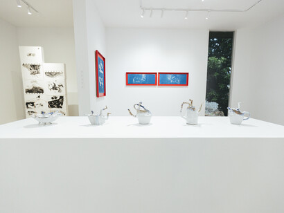 Various artists, Nonalog, exhibition view. Courtesy of Baik Art Gallery