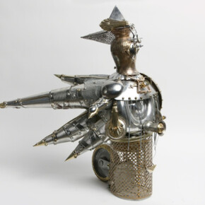 Sasha Meret, Delta Knight Nursing A Defense Strategy, 2017. Courtesy of Gallery Shchukin 