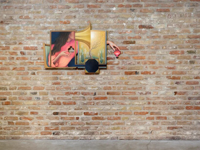 Arghavan Khosravi, The shape of absence, exhibition view. Courtesy of König Galerie