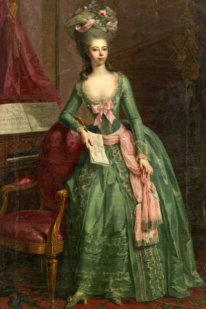 La donna più bella e desiderata della Parigi dell'epoca