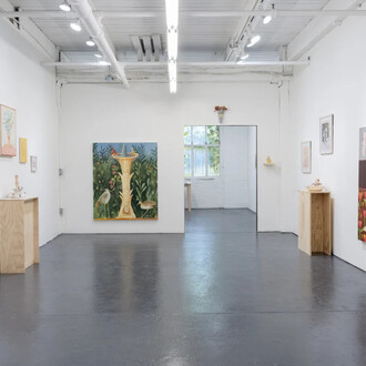 Meghan Borah, Ladylike, exhibition view. Courtesy of Goldfinch Gallery