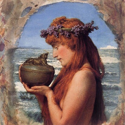 Lawrence Alma Tadema, Pandora