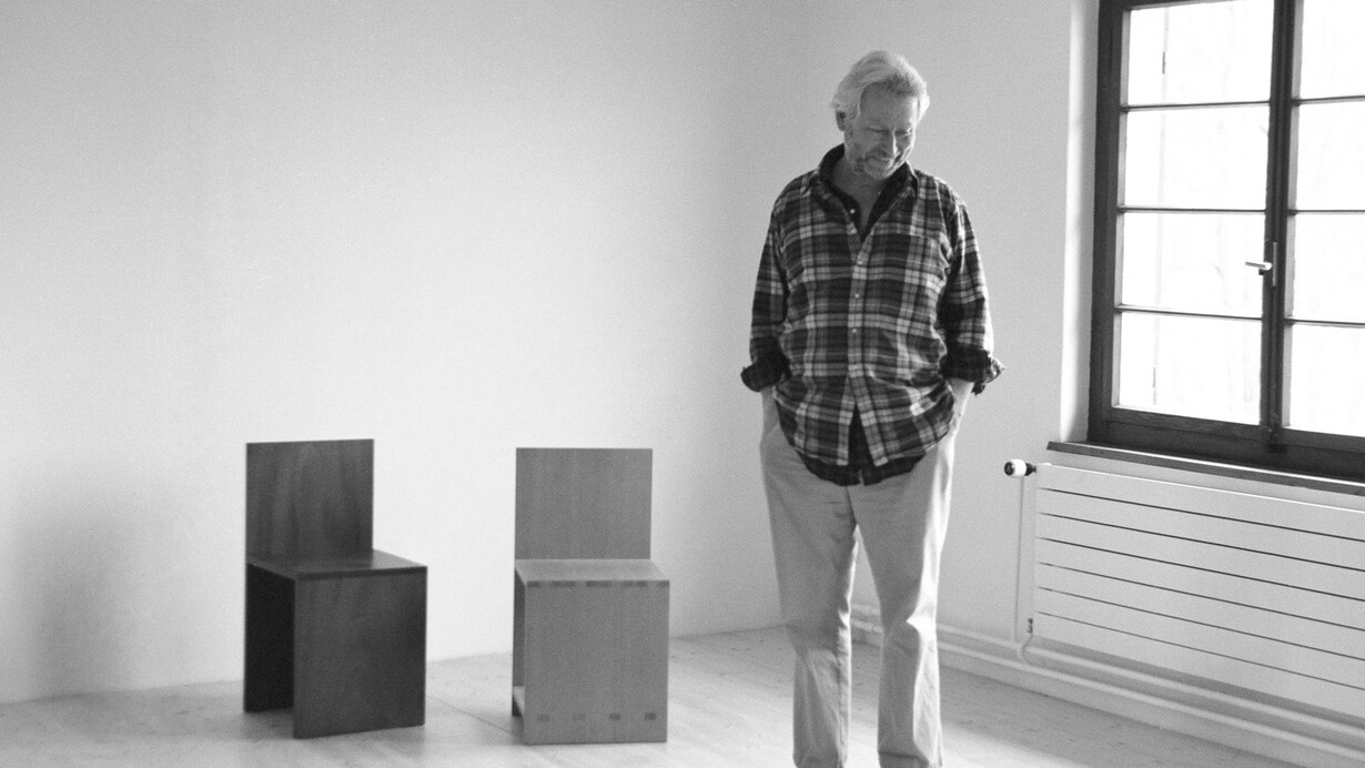 Donald Judd at Eichholteren, 1990; courtesy Judd Foundation; © FBM Studio; image: Franziska & Bruno Mancia