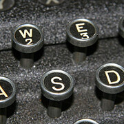 Enigma Machine. Courtesy of The Military Museums 