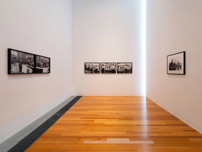 Various artists, Whai wāhi, exhibition view. Courtesy of Te Pātaka Toi Adam Art Gallery