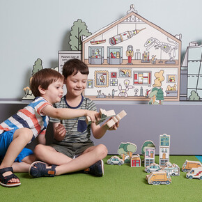 How cities work, exhibition view. Courtesy of Museums of History NSW