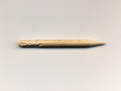 Thomas Tudoux, Stress, 2010, bois, 10 x 0,80 cm