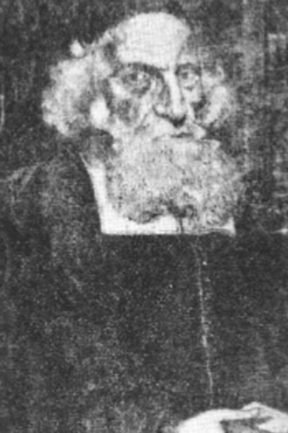 Rabbi Isaac Aboab da Fonseca (1605-1693), the first rabbi in Recife and thus the Western Hemisphere. A member of the Amsterdam Rabbinate that excommunicated Baruch Spinoza, he supported Sabbatai Zevi’s messianic claim until the latter converted to Islam. Aboab played a key role in several 17th century Jewish, and world, events (Late 1600s, Amsterdam, original portrait housed in John Carter Brown Library at Brown University, Providence, Rhode Island)

