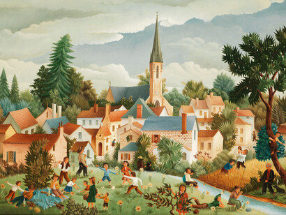 Raphaël Toussaint, Les joies de la campagne, 1971