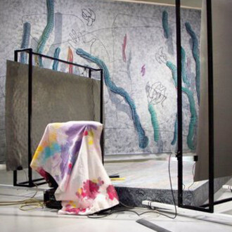 Merike Estna and Maria Metsalu Soft Scrub, Hard Body, Liquid Presence. Courtesy of Art in General 