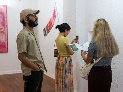 Mingyue Chen, The Land of Nothingness, 2023, installation view. Courtesy of :iidrr Gallery, NYC