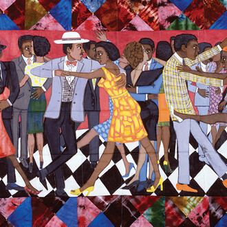 Faith Ringgold, Groovin' high, 1986. Courtesy of The Harn Museum