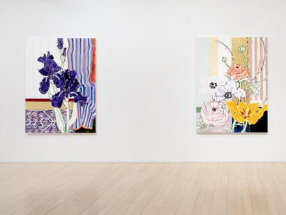 Robert Kushner, I still  ♥️ Matisse, exhibition view. Courtesy of DC Moore Gallery