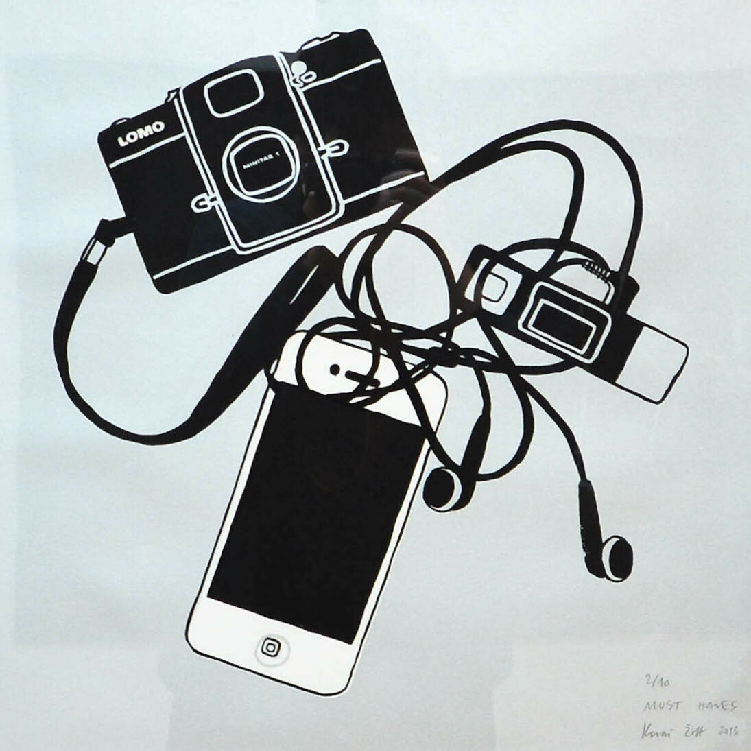 Zolt Kovac, Exhibition view. Courtesy of Gallery 106