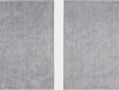 Shen Chen, b.1955, Untitled No.7020-06, 2006, Acrylic on canvas, Diptych, 122 x 336 cm (48 x 132 in.)