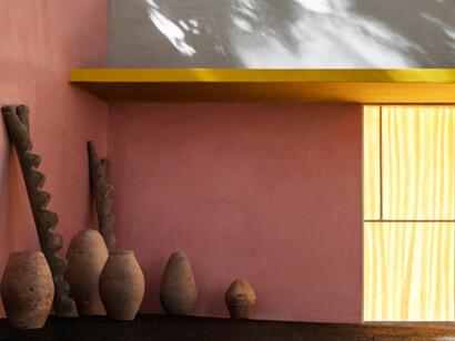 'Overhang with Patio’, 2016. Copyright James Casebere/SKNY. Framed archival pigment print mounted onto dibond paper, 44.5 x 66.5 inches 
                                                                                                 
