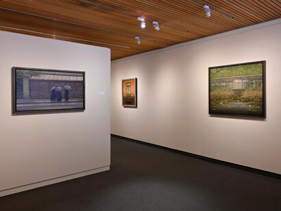 Michael Thompson, Recent paintings and drawings, exhibition view. Courtesy of Mira Godard Gallery 