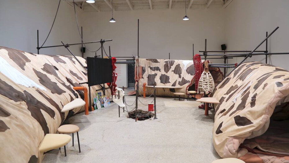 Echoes of the Venice Biennale. Eva Koťátková, artwork in exhibition. Courtesy of National Gallery