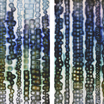 Jaq Chartier, Undercurrents (detail), 2026. Courtesy of Dolby Chadwick Gallery