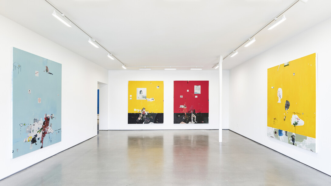 Brian Harte, After Image, 2023, installation view. Courtesy of Simchowitz Gallery