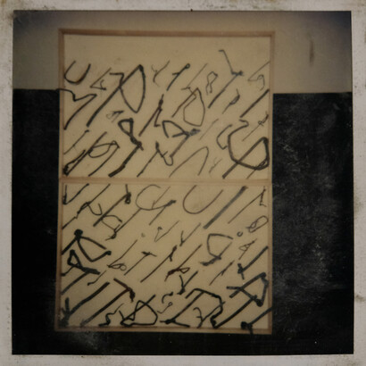 Germano Sartelli, From the shot to the work: Germano Sartelli and the polaroid, picture in exhibition (detail). Courtesy of Pallavicini22 Art Gallery 