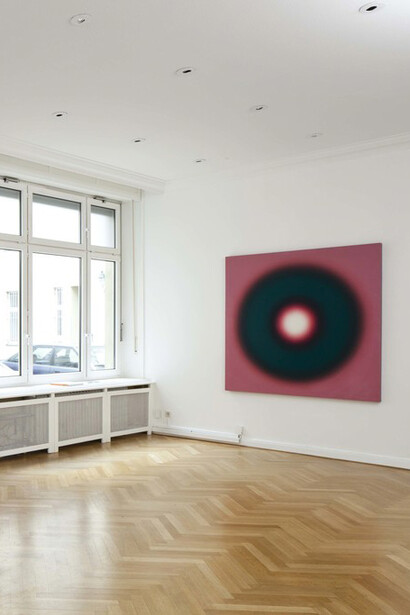 Wojciech Fangor, Exhibition view. Courtesy of Gnyp Gallery