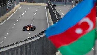 The opening ceremony of the 2018 Formula-1 Azerbaijan Grand Prix
