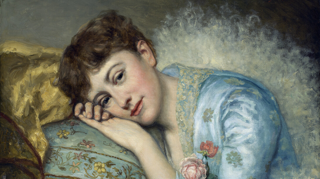George Peter Alexander Healy (American, 1813 –1894). Jeannette Ovington, 1887. Oil on canvas. New-York Historical Society, Gift of the Estate of Ina Love Thursby, through Walter M. Brown, 1944.18