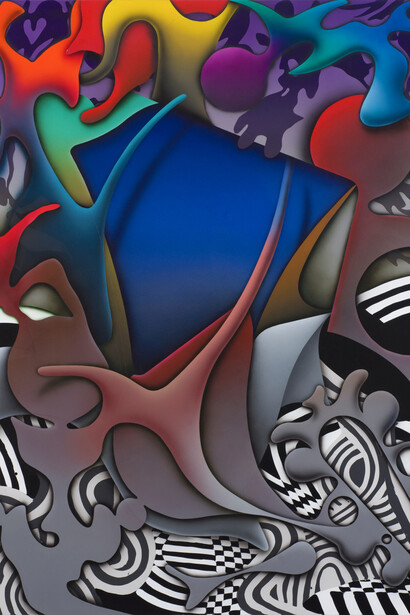 Harm Gerdes, Metamorphosis (detail), 2025. Courtesy of Kalfayan Galleries