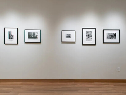 Notes from the margins: Allen Ginsberg and Vivian Maier, exhibition view. Courtesy of Howard Greenberg Gallery 