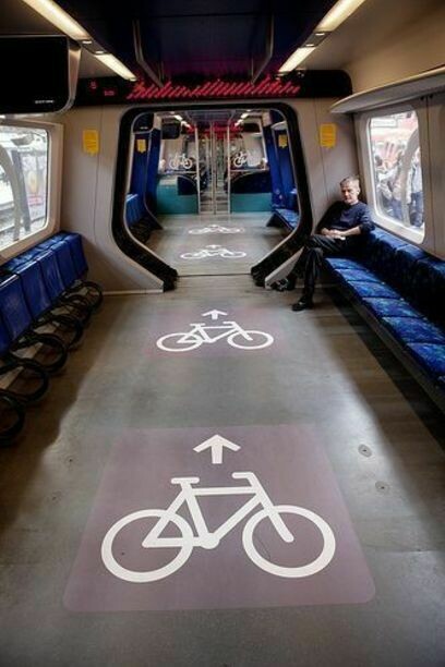 Train in Copenhagen