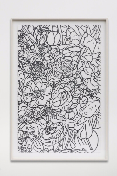 Nathan Mabry, Bouquet (For Rachel), 2017. Courtesy of Praz-Delavallade