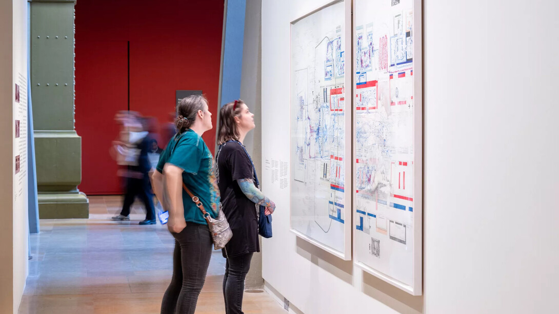 Larissa Fassler, État des lieux, exhibition view. Courtesy of Musée d'Orsay