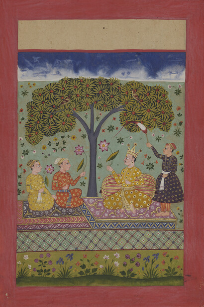 Champaka Raga, Atelier du Deccan encore non identifié, Deccan (peut-être à Aurangabad), vers 1660 ap. J.-C. Avec l'aimable autorisation du Musée Rietberg