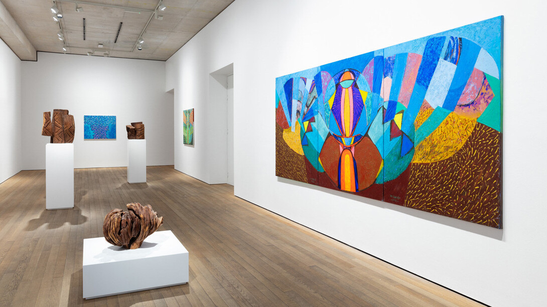 Kim Yun Shin, Add two add one, exhibition view. Courtesy of Lehmann Maupin