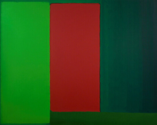 John Hoyland. Courtesy of Pace Gallery