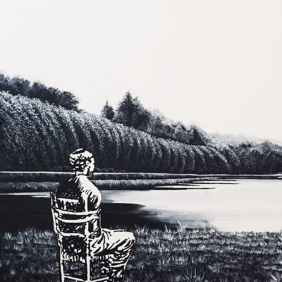 Farhad Moshiri, "Captive" (detail) 2014, Acrylic and beads on canvas on board, 118 1/8 x 59 1/16 inches / 300 x 150 cm, Courtesy Galerie Perrotin