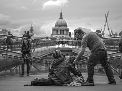An increase of homeless in old age