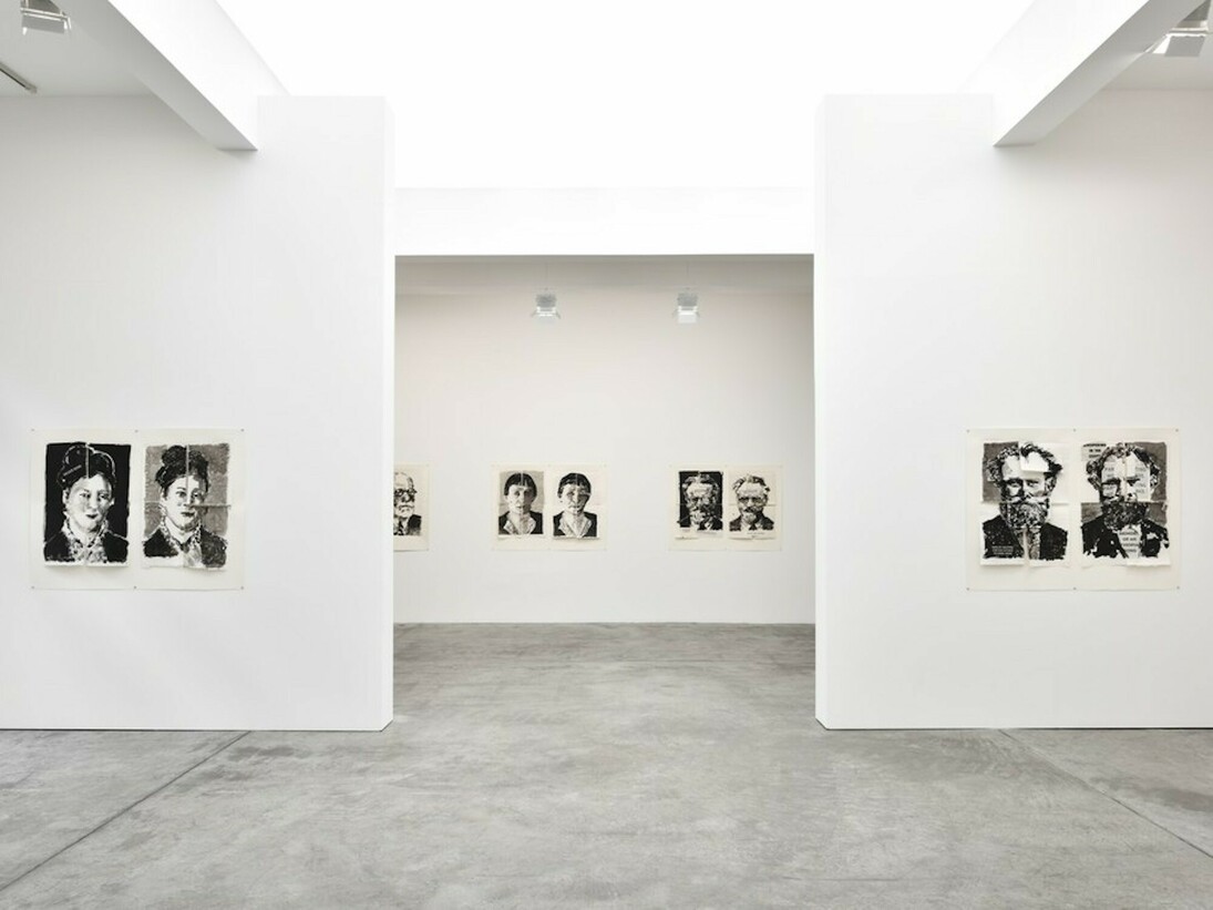 William Kentridge, Exhibition view. Courtesy of Marian Goodman