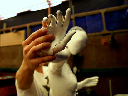Creating aboard. Picture: Meeting the Odyssey