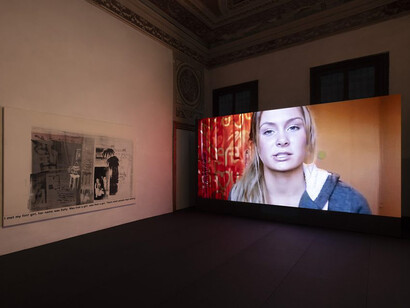 Helter Skelter: Arthur Jafa and Richard Prince, vista della mostra. Cortesia di Fondazione Prada