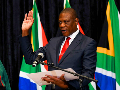 With the swearing-in of Deputy President Paul Mashatile 3 July, 2024, at the Cape Town International Convention Centre, Cape Town, South Africa, the country reaffirms its dedication to promoting democracy and global cooperation in a changing political climate