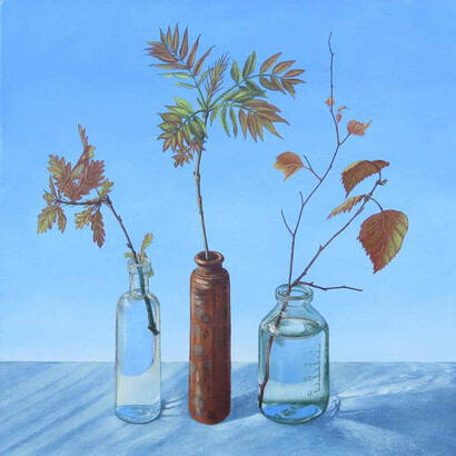 Three Welsh artists. Courtesy of Ffin Y Parc