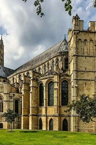 Canterbury Cathedral, the home of the worldwide Anglican church in the UK