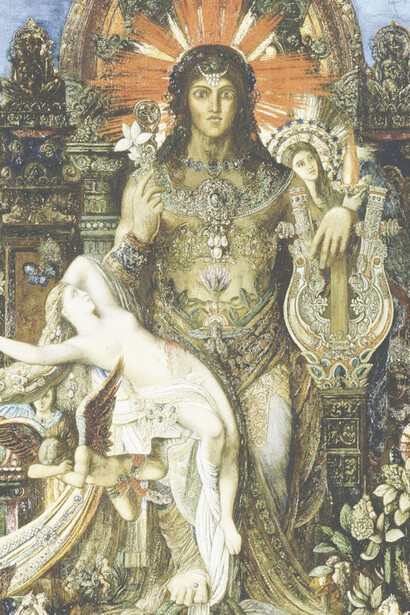 Gustave Moreau, Jupiter and Sémélé (1895)