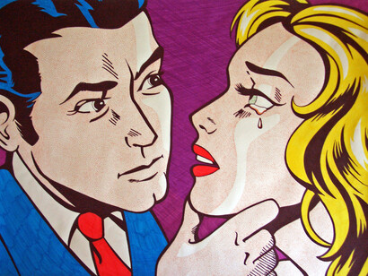 Lichtenstein descreveu as relações entre os homens e mulheres