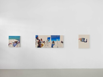 Daniela García Hamilton, Amanecer / Atardecer (Sunrise / Sunset), exhibition view. Courtesy of Charlie James Gallery